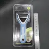 Pelador de Frutas de Colores, Rallador de Frutas, Pelador de Acero Inoxidable, Cuchillo Pelador de Color Caramelo para Uso Doméstico, Wholesale