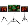Marcador Electrónico para Partidos de Baloncesto, Temporizador de 24 Segundos, Contador de Puntuación, Marcador Portátil para Fútbol y Bádminton
