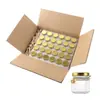 Amazon Selado 45 Garrafas de Vidro Sextavadas Potes de Mel Potes de Geleia Potes de Molho de Pimenta Garrafas Dispensadoras de Mel Transfronteiriço