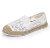 Zapatos de Pescador SIKAIWU Zapatos Planos Delgados para Mujer Verano Transpirables 2025 Nuevo Estilo Slip-on Zapatos de Tela Old Beijing para Mujer