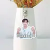 Wang Sulong Acrílico Fundo Branco Chaveiro Dupla Face Suporte Bolsa Pingente Mochila Escolar Pingente Estrela Periféricos Imagens