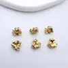 Contas Espaçadoras de Zircônia Banhadas a Cobre que Preservam a Cor Espaçadoras Artesanais DIY Material para Colar Pulseira Joias Acessórios