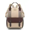 Nueva Bolsa Portátil para Mamá con Gran Capacidad para Almacenamiento y Viajes, Estilo Mensajero de Color Contrastante, Mochila para Mamá y Bebé para Papás