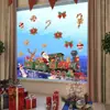 Una Variedad de Nuevas Pegatinas Estáticas Creativas con Temática Navideña para Ventanas, para Decorar las Ventanas del Sala de Estar y del Dormitorio, Pegatinas Estáticas Autoadhesivas