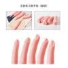 Produtos para unhas silicone com dedo falso magnético dedo dedo dedo de prática dedo molde de unha ímã dedo 5 conjuntos
