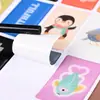 Pegatinas Cuadradas de Epoxy de Cristal Personalizadas DIY Pegatinas para Funda de Teléfono Móvil Pegatinas Creativas de Dibujos Animados Lindas Autoadhesivas Personalizadas