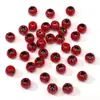 Pintura Acrílica Color Macarrón Estrella de Cinco Puntas Cuentas Redondas Hecho a Mano DIY Cadena para Teléfono Móvil Collar Joyería