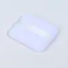 Esponja cuadrada personalizable para polvos, esponja de terciopelo para polvos, esponja multicolor para fijar polvos sueltos, esponja para polvos sueltos de rubor, herramienta de belleza para maquillaje
