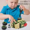 Envío gratis al por mayor desmontaje tanque militar coche cohete juguete niño coche de policía helicóptero modelo motocicleta