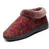 Transfronterizo 26 Nuevos Modelos de Invierno de Zapatos de Tela del Viejo Pekín, Zapatos de Interior, Engrosados, Cálidos, Cómodos, Antideslizantes, Suela Suave, Zapatos para Mamá