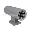 Lámpara de pared de fábrica led exterior de un solo cabezal doble cabezal lámpara de pared de patio 6W10W12W18W lámpara de pared exterior