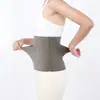 Cinturón de Cintura de Doble Bolsillo con Bolsillos, Estilo de Terciopelo Térmico Cálido, Puede Sostener Bolsas Calentadoras, Cinturón de Cintura para Protección contra el Frío Abdominal, Cintura Caliente, Adecuado para Deportes