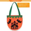 Decoración de Halloween bolsa de calabaza bolso de mano bolsa de dulces bolsa de calabaza bolsa de araña murciélago bolsa de regalo