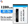Adecuado para Batería de Cámara Samsung Bp-70A Es65/75/73/Pl20100/St60/700/Dv100 Al por Mayor