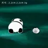 Broche Panda Estilo Chino Lindo Animal Insignia para Bolsa Ropa Accesorios para Bolsa Bambú Panda Gigante Cadena Pin de Solapa