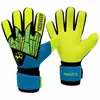 Guantes de portero de fútbol con muñequeras transpirables, engrosados, amortiguadores de impacto, resistentes al desgaste, antideslizantes, guantes protectores para competiciones de equipo escolar