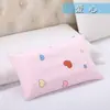 Fundas de almohada bonitas para niños y niñas, fundas de almohada infantiles de algodón puro, fundas de almohada de algodón para bebés con dibujos animados y cremallera para estudiantes de preescolar