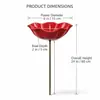 Estaca de Metal Hecha a Mano para Jardín de Flores, Soporte Dispensador de Agua, Producto Nuevo Creativo para Exteriores Transfronterizo