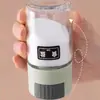 Tarro de Condimento Cuantitativo Tarro de Sal Hogar Nuevo Botella de Condimento Medible Sellada a Prueba de Humedad Vidrio Sólido Botella de Condimento