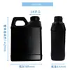 En Stock Mayoreo Botella de Pegamento UV Contenedor Cuadrado de Plástico Engrosado HDPE Pegamento AB Botella de Empaque Portátil Contenedor de Mano Portátil Negro a Prueba de Luz
