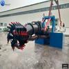 Equipamento de limpeza de lodo cortador hidráulico de sucção vaso de dragagem de lodo limpeza de lodo tratamento mecânico draga grande