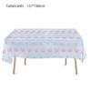 Perro Mascota Huellas de Pata de Perro Rosas Fiesta de Cumpleaños Vajilla Platos de Papel Vasos de Papel Servilletas Mantel Cuchara Decoración Suministros de Arreglo
