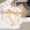 Pantalones de Burbuja Cintura Media Grafeno Algodón Puro Antibacteriano Ropa Interior Sin Costuras Tallas Grandes para Mujer Encaje Al Por Mayor Transpirable Algodón Puro Entrepierna