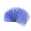 B8 Portatarjetas PVC Portatarjetas de Juego Transparente de Doble Cara Funda Rígida de Plástico Funda Laminada para Tarjetas Funda Protectora de Plástico Película de Dos Capas para Tarjetas