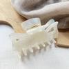 Pinza para el cabello de sirena de perlas al por mayor temperamento colorida hueca placa pinza para el cabello diseño grande sentido accesorios para el cabello de acetato Corea del Sur