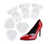 Serie Esponja Almohadillas para Metatarso, Pegatinas para Talón, Juego de Inserciones para Puntera de Zapato, Almohadillas Anti-Desgaste de Media Talla, Tipo Invisible en Forma de U, En Stock al por Mayor