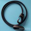 Gancho de Plástico Gancho de Cuerda Elástica Hebilla Blanca de Kayak Equipo Deportivo Gancho Redondo de Plástico Hebilla Accesorios para Bolsas