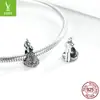 Pulsera romántica de bola original Ziyun de plata, cuentas de plata S925, artesanía vintage, accesorios de cuentas DIY SCC1564