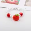 Pulsera Infantil de Princesa Lindos Dibujos Animados Cuentas Acrílicas Niña Dulce Decoración de Performance Joyería Encantadora
