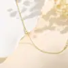 Moda Femenina Europea y Americana Nueva Elegante Pulsera de 26 Letras Estilo ins Simple Nicho Lujo Accesible Oro Joyería de Mano Elegante