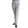 Pantalones de enfermera cintura elástica pantalones gruesos de invierno pantalones de trabajo médico de laboratorio pantalones finos de verano talla grande