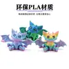 Juguetes al por mayor del mercado nocturno Figuras de gatitos lindos impresas en 3D Artículos de decoración populares transfronterizos Figuras de animales de juguete realistas