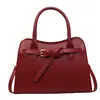 Bolsa de Boda Transfronteriza, Bolsa de Gran Capacidad para Mujer, Se Puede Usar para el Uso Diario, Bolso de Mano Rojo Específico para Bodas, Bolso de Mano de la Novia