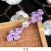 Botões de Fecho Cheongsam, Botões de Quatro Rodas com Pérolas, Botões Chineses Tecidos à Mão, Acessórios de Botão Decorativos para Camisa Estilo Retro Dinastia Han