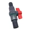 Válvula de PVC, válvula de bola pagoda, válvula de bola de riego, interruptor de manguera, diámetro interior de la conexión, manguera de inserción de plástico, válvula de cierre rápido