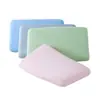 Funda de almohada de látex de nuevo estilo con sensación refrescante, funda de almohada elástica para compra al por mayor, funda de almohada refrescante de seda de hielo