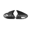 Adecuado para Golf 7 modificado Golf7.5 cubierta de espejo retrovisor decoración de bocina patrón de fibra de carbono pegatina de cubierta de espejo