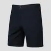 Comércio Exterior Transfronteiriço Amazon 2026 Calça Casual Masculina Solta Plus Size Shorts de Trabalho de Cor Sólida de Verão Plus Size para Homens