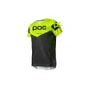 Jersey Exclusivo Transfronterizo para Ciclismo de Descenso Manga Corta Verano Todoterreno Bicicleta de Montaña Hombre Nuevo Poc Personalizado