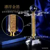 Suporte Criativo de Cristal Diamante Folha de Ouro para Taça de Vinho Tinto Pendurado Rotativo Taça Invertida Pacote com 6 Ornamentos Domésticos