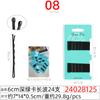 Clip negro recto en forma de U de 6 cm al por mayor de fábrica accesorios para el cabello de novia tocado estudio danza placa base pasador de pelo clip en forma de U
