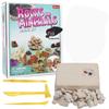 Juguetes de Perlas para Excavación Arqueológica Juguetes Educativos para Jardín de Infancia Pulsera de Perlas Arqueológica Juguetes DIY para Niños