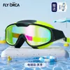 Gafas de natación de verano más vendidas, alta definición, impermeables, antivaho, marco grande, modelo nuevo para niños y niñas, equipo de natación, modelo nuevo al por mayor