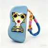 Estuche de Silicona para Gafas Nuevo Producto Transfronterizo Portátil Moda DIY Estuche Protector para Gafas de Sol Bolsa Colgante Bolsita para Gafas