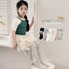 Novas leggings estilo princesa lolita, meias-calças de algodão penteado com laço de pérolas, meias infantis para meninas e bebês