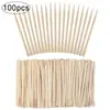 100 PIEZAS Palitos Desechables de Madera para Depilación - Espátulas Depiladoras para Rostro, Cejas y Depilación Corporal, Herramientas de Belleza Profesionales